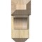 Ekena Millwork Imperial Craftsman Rough Sawn Bracket w/ Offset Brace, Douglas Fir, 8"W x 18"D x 18"H BKT0806X18X18IMP04RDF - alternate 2